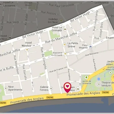 Apartment Carre D Or Face A La Nice